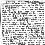 Faksimile Dagbladet, Kristiania. I Dagbladet, Kristiania kan man lese at det den 22. februar 1863 ble det holdt skiløperfest med premieskiløping i Trysil på en kald, klar og vakker vinterdag. Her deltok også den 16 år gamle jenta Ingrid Vestbye.