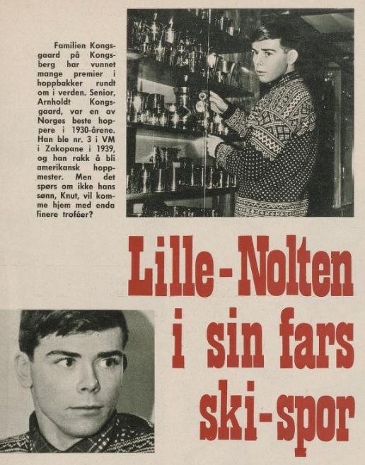 Faksimile 1 - Nå 1969 nr 2 - "Lille-Nolten i sin fars ski-spor"